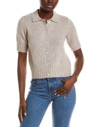 NAADAM - Premium Cashmere Collared Cardigan - Lyst