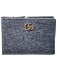 Gucci - Gg Marmont Small Leather Wallet - Lyst