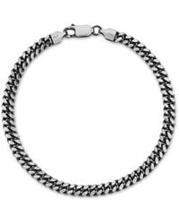 YIELD OF MEN - Yield Of Silver Curb Link Chain Bracelet - Lyst