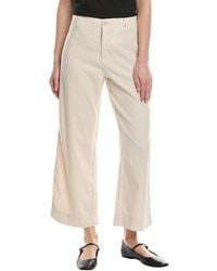 Michael Stars - Geraldine Straight Leg Linen-Blend Pant - Lyst
