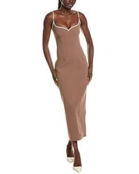 Paris Georgia Basics - Heart Midi Dress - Lyst