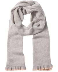 Portolano - Ruffled Cashmere Scarf - Lyst
