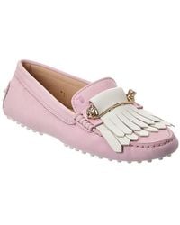 Tod's - Heaven Leather Loafer - Lyst