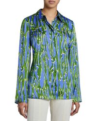 Santorelli - Liz Button Down Shirt - Lyst