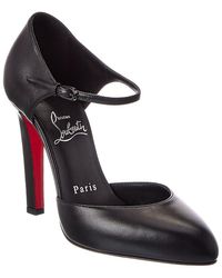 Christian Louboutin - Fanny Demie 100 Leather Pump - Lyst