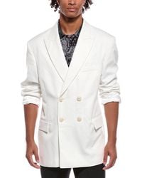RTA - Double Breasted Suit Jacket - Lyst