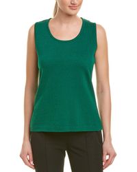 St. John Wool-blend Sweater - Green