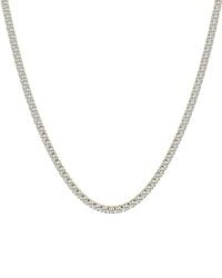Lab Grown Diamonds - 14K 7.25 Ct. Tw. Lab Grown Diamond Necklace - Lyst