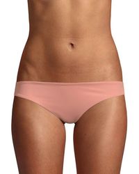 Tori Praver Swimwear Tori Praver Isla Seamless Bikini Bottom - Pink