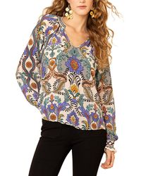 Hale Bob - Whitley Silk Top - Lyst