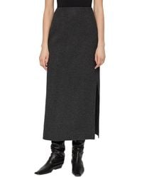 Lafayette 148 New York - High Waisted Wool & Cashmere-Blend Midi Skirt - Lyst