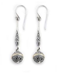 Samuel B. - 18k & Silver Balinese Drop Earrings - Lyst