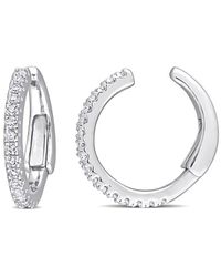 Rina Limor - 14k 0.17 Ct. Tw. Diamond Clip-on Earrings - Lyst