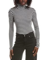 Max Mara - Mm By Blasy Turtleneck Wool-Blend Top - Lyst