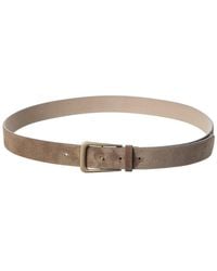 Brunello Cucinelli - Suede Belt - Lyst