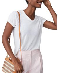 J.McLaughlin - Kacey Linen-Blend Top - Lyst
