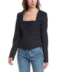 Rag & Bone - Marianna Wool-Blend Blazer - Lyst