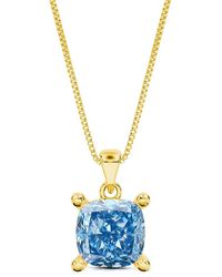 Amairah - 14K 2.00 Ct. Tw. Lab-Grown Diamond Solitaire Pendant Necklace - Lyst