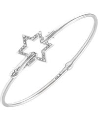 Diamond Select Cuts - 0.03 Ct. Tw. Diamond Bangle - Lyst