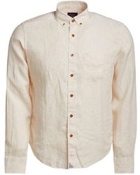 UNTUCKit - Slim Fit Wrinkle-resistant Hudelot Linen Shirt - Lyst