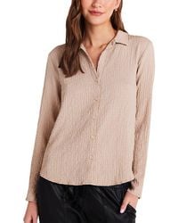 Bella Dahl - Clean Button Front Shirt - Lyst