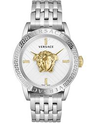 Versace V-code Watch - Metallic