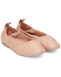 Cole Haan - York Leather Ballet Flat - Lyst