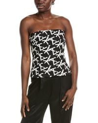 Akris - Lace Silk-Lined Top - Lyst