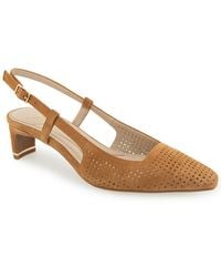 Kenneth Cole - Marbella Suede Pump - Lyst