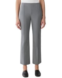 Lafayette 148 New York - Vesey Side Zip Flared Ankle Pant - Lyst