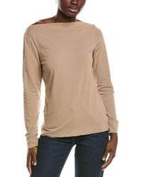 James Perse - Boatneck T-Shirt - Lyst