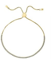 Effy Fine Jewelry - 14k 0.96 Ct. Tw. Diamond Bolo Bracelet - Lyst