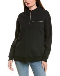Vintage Havana - Vintage Fleece Quarter Zip Pullover - Lyst