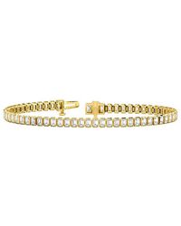 Lab Grown Diamonds - 14K 5.02 Ct. Tw. Lab-Grown Diamond Tennis Bracelet - Lyst
