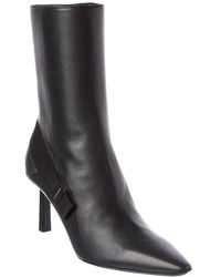 Ferragamo - Virgilia Leather Bootie - Lyst