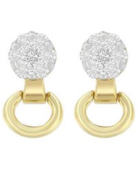 Haus of Brilliance - 14K 0.51 Ct. Tw. Diamond Stud Earrings - Lyst