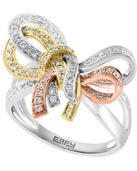 Effy Fine Jewelry - 14K 1.01 Ct. Tw. Diamond & Ruby Ring - Lyst