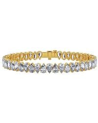 Lab Grown Diamonds - 14K 10.50 Ct. Tw. Lab-Grown Diamond Tennis Bracelet - Lyst