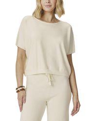 Splendid - Christa Short Sleeve Sweater - Lyst