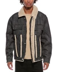 RTA - Danny Denim Jacket - Lyst