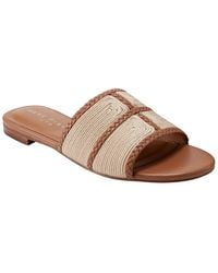 Marc Fisher - Zuri Leather Sandal - Lyst