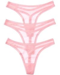 On Gossamer - 3pk Hip-g Thong - Lyst
