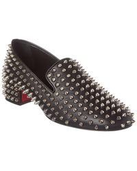 Christian Louboutin - Spikeasy 30 Leather Loafer - Lyst