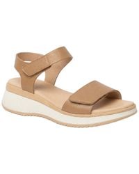 Menina Step - Napoli Leather Sandal - Lyst