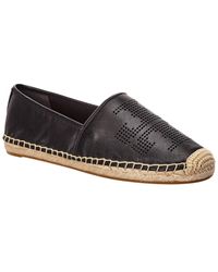 tory burch may perforated espadrille flat