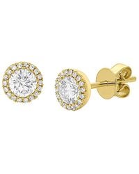 Diana M. Jewels - Fine Jewelry 14k 0.90 Ct. Tw. Diamond Studs - Lyst