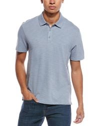 Vince - Slub Polo Shirt - Lyst