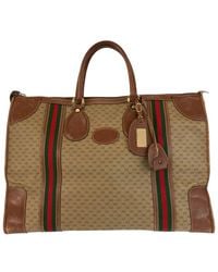 Gucci - Vintage Micro GG Supreme Boston Bag (authentic Pre-loved) - Lyst