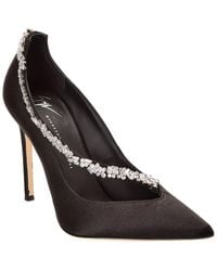Giuseppe Zanotti - Filipa Crystal 105 Satin Pump - Lyst