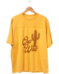 Junk Food - Oversized Hockey Yoke Tee - Lyst